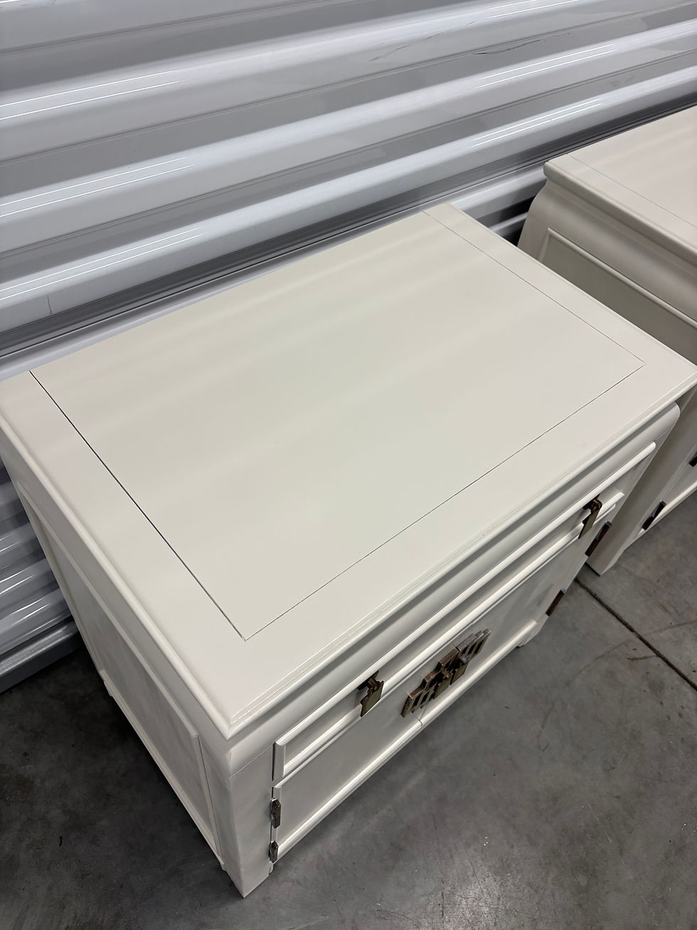 Thumbnail: 1980s Vintage Chin Hua Nightstands by Century Furniture- A Pair
