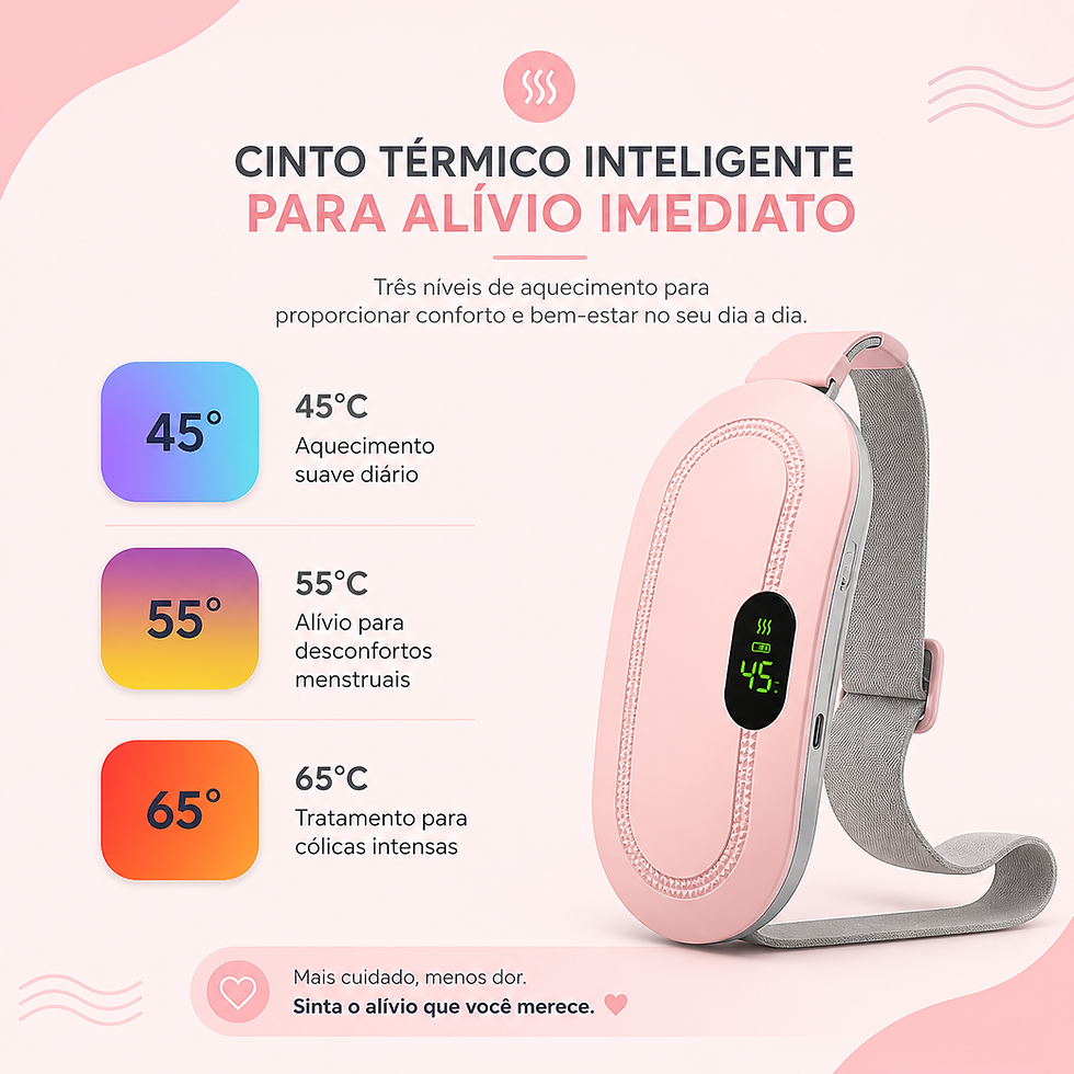Miniatura: Cinto Massageador com Aquecimento Inteligente