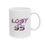 Thumbnail: Funny Retro 'Lost on rt 95 — Nostalgic Vaporwave Coffee Cup 11oz 