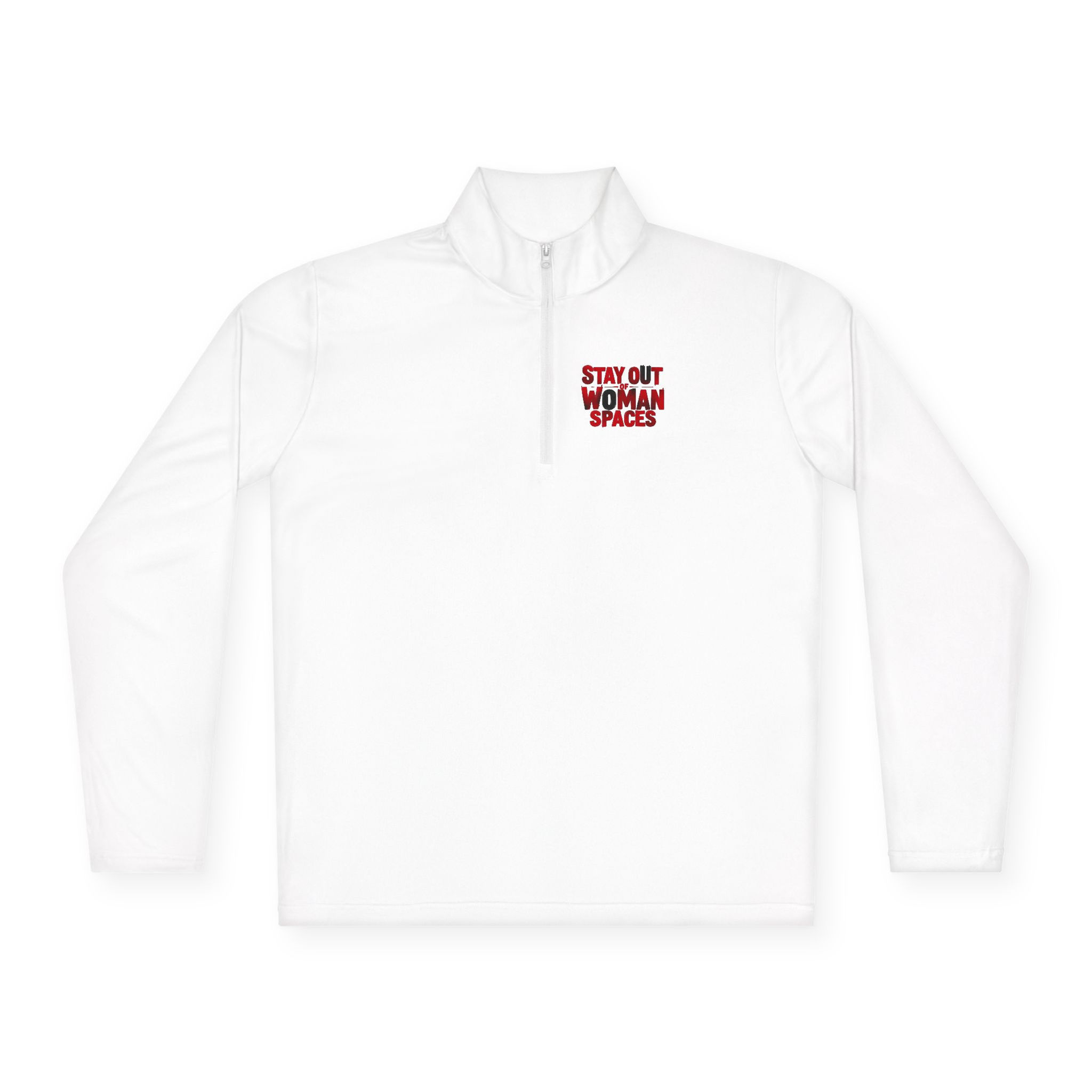 Quarter-Zip Pullover — "Don't Quit Your Daydream" Chest Graphic