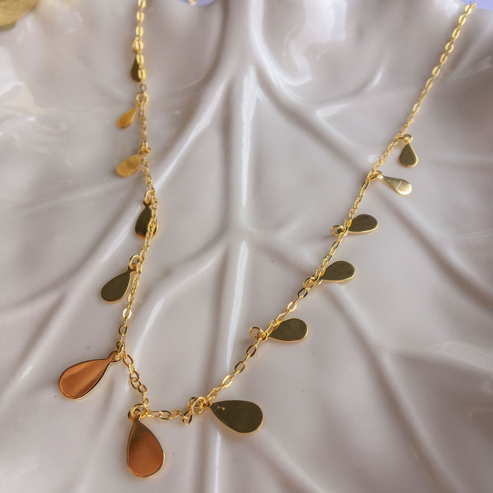 Colar Choker Gotas -Grazi Massafera-