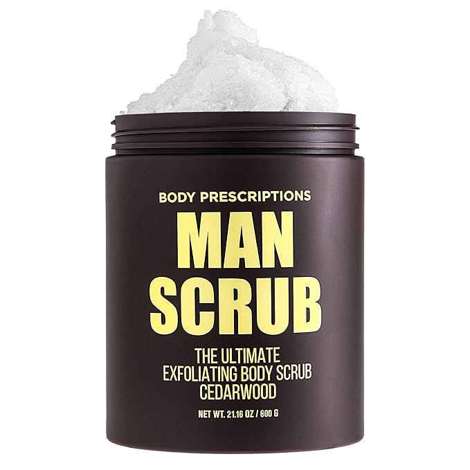 Body Prescriptions Men’s Exfoliating Body Scrub – Ultimate Skin Cleansing Wash i