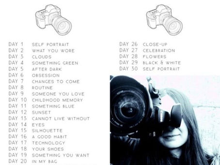 30 days of Photograpy Challenge