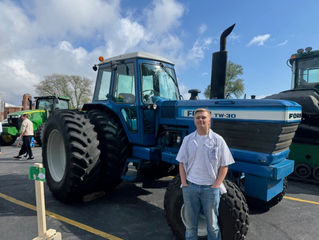 Fehr enjoys showing off Ford TW-30