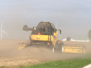 Over half of state's crops harvested