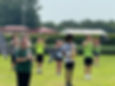 Members of the PC Marching Hawks rehearse Thursday morning at PCHS in Fairbury.