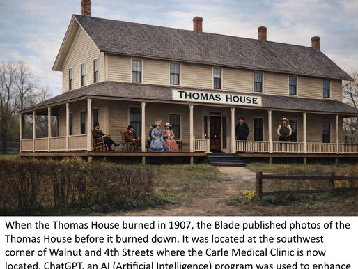 Fairbury's first hotels
