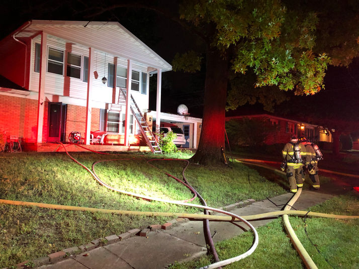 Alarms alert residents to fire