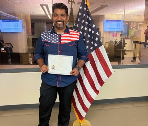 Kodavatikanti reflects on U.S. citizenship