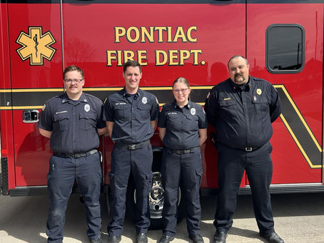 Pontiac's newest paramedics earn licenses