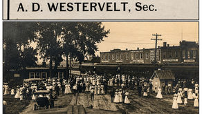 Trains brought thousands to town