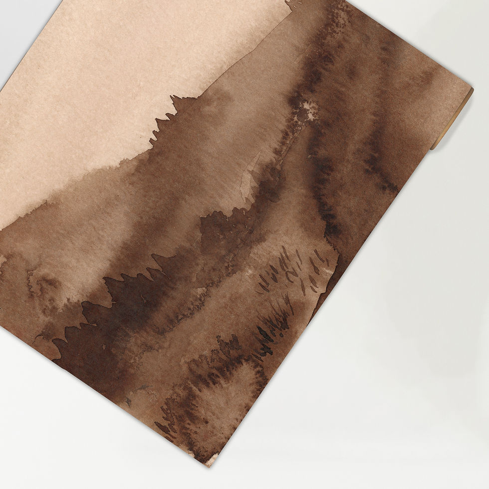 Thumbnail: "Mountain View" Art Print