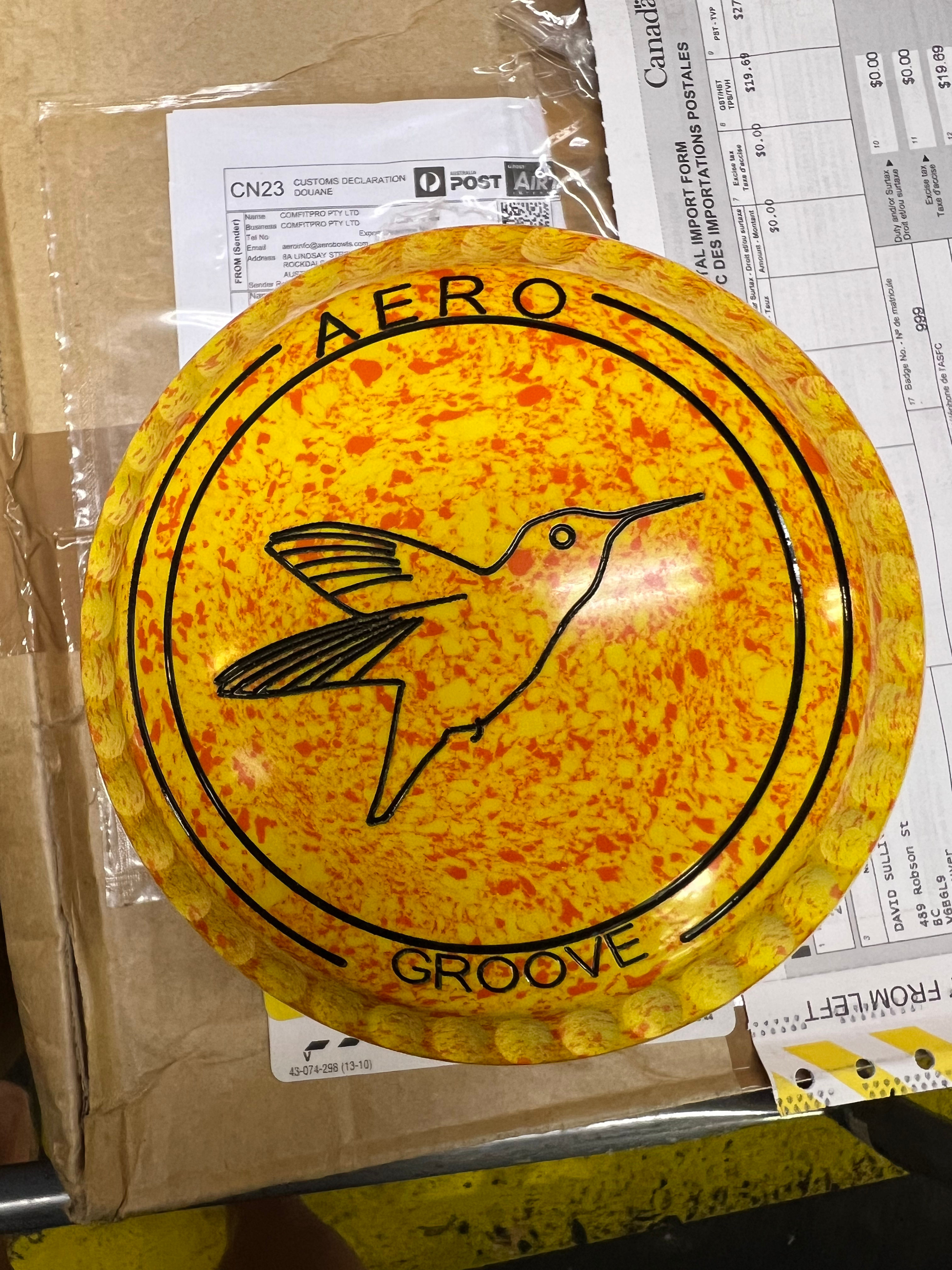 Aero Groove Enhaced Grip. Size 3H 