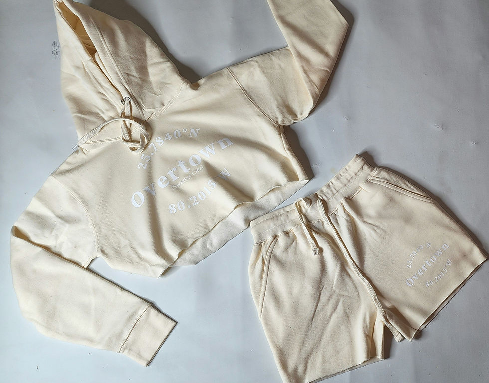 Thumbnail: Cropped Hoodie Short Set