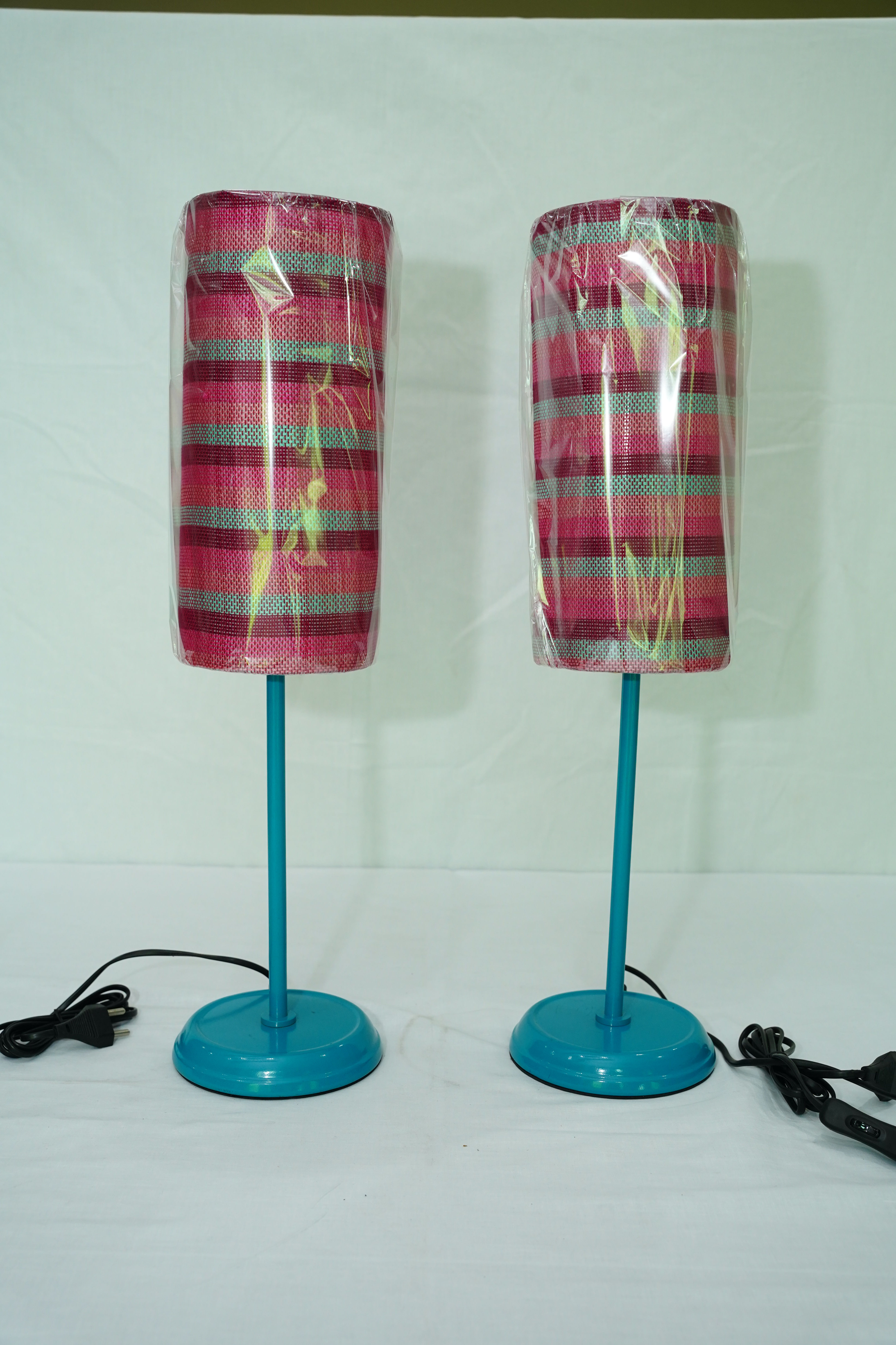 Rainbow Lamp Pair