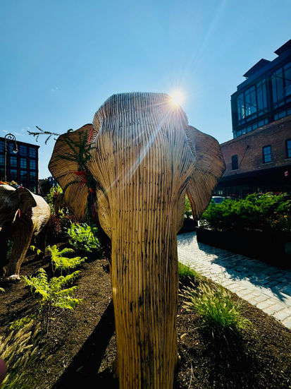 Exhibit in the Meatpacking district