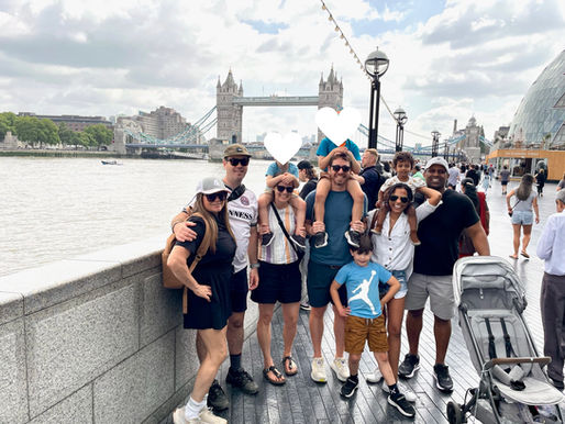 London: our first FRAMILY trip