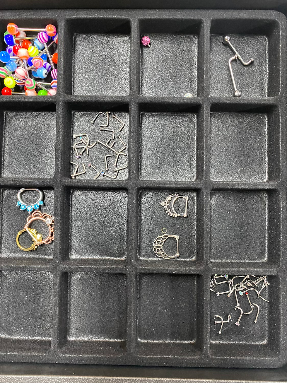 Thumbnail: Tongue Rings, Nose Rings, Cartilage, and etc Jewelry