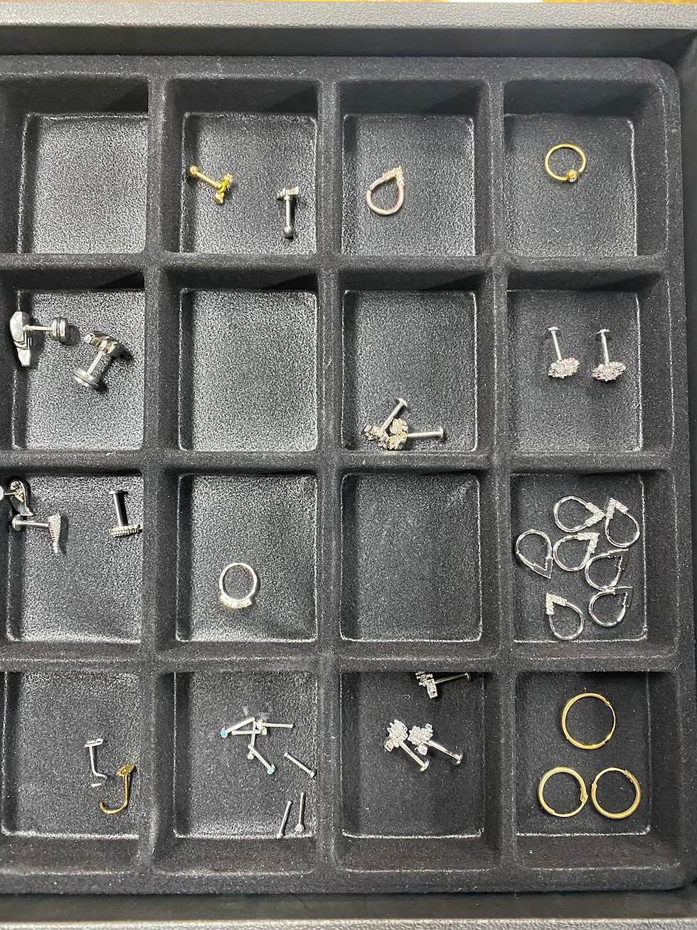 Thumbnail: Tongue Rings, Nose Rings, Cartilage, and etc Jewelry