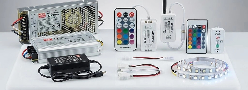 Power supplies, rgb LED controllers
