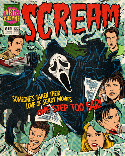 A Current Affair スクリーモ　screamo Scream Ghostface | Cheynerama.com