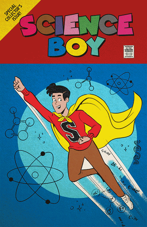 Science Boy Comic Book for HBO