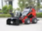 Thumbnail: TYPHON Skid Steer Loader Snow Blower Attachment USA