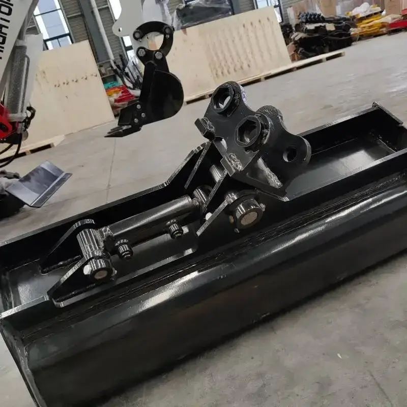 Thumbnail: 600mm Tilting Bucket: Attachment for TYPHON Mini Excavators USA