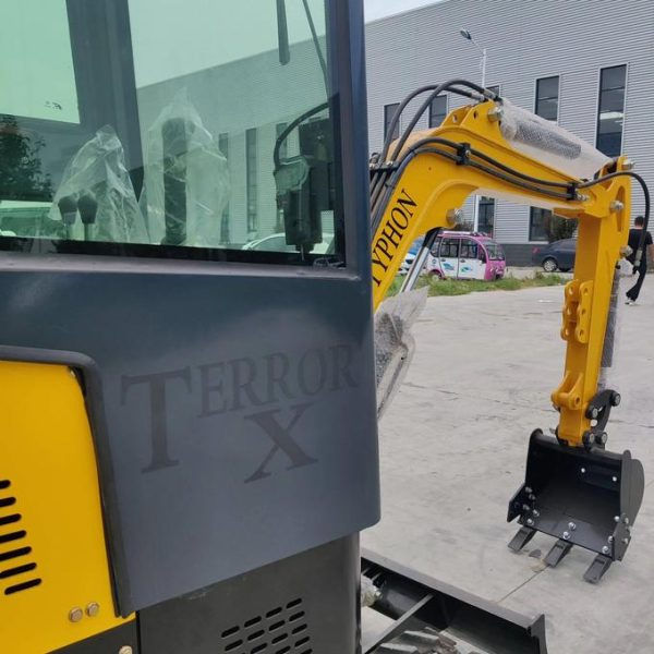 Thumbnail: TYPHON Terror X Mini Excavator – 2,500lb Trench Digger w Cabin USA