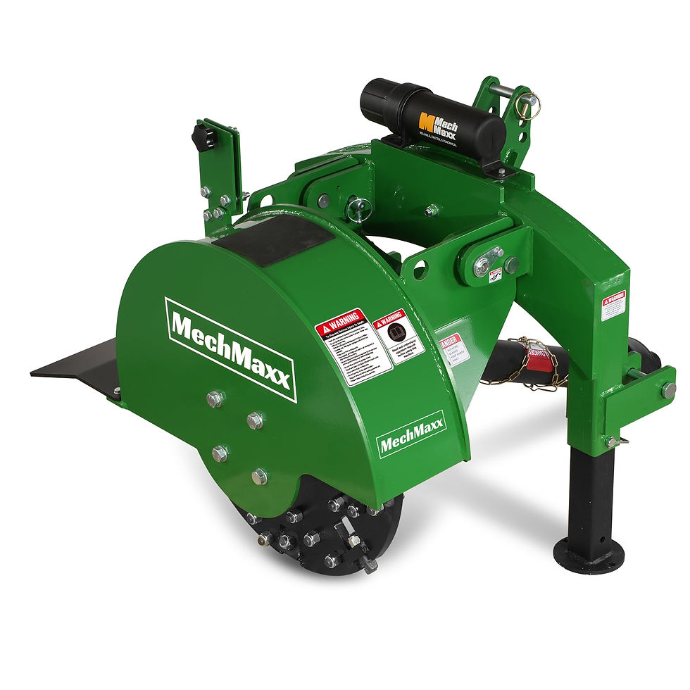 Thumbnail: 3-Point PTO Stump Grinder with 34 Carbide Teeth, for 15-45HP Tractor, SG24