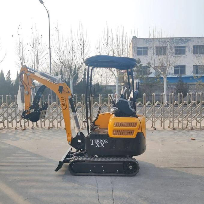 Thumbnail: 2025 4,000 lb TYPHON TERROR XX Mini Excavator Rubber Track with Kubota D902 Dies
