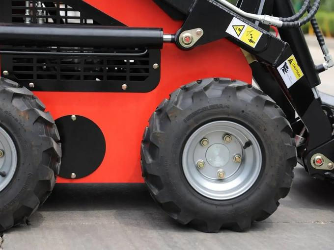 Thumbnail: TYPHON STOMP 1800lbs Mini Skid Steer Loader 23HP Wheel Gas EPA B & S Engine USA