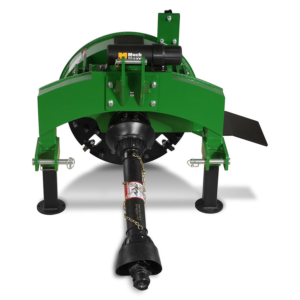 Thumbnail: 3-Point PTO Stump Grinder with 34 Carbide Teeth, for 15-45HP Tractor, SG24