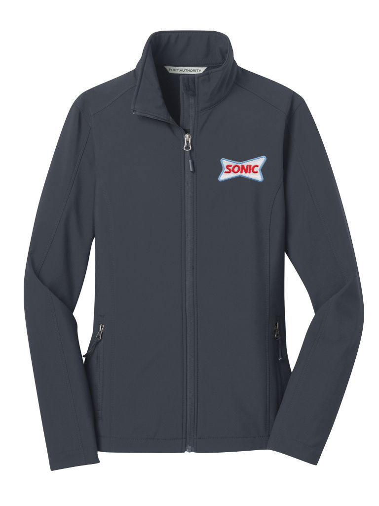 Thumbnail: L317 LADIES FULL ZIP SOFT SHELL JACKET