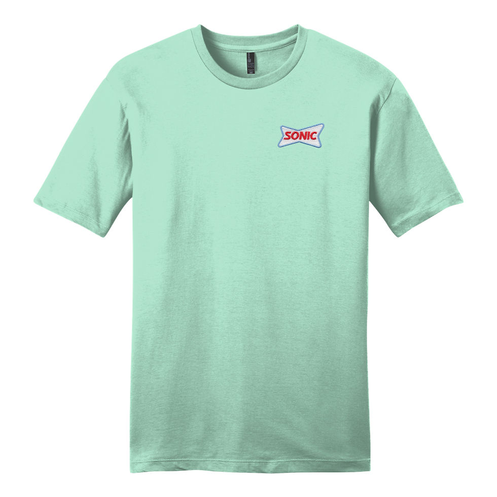 Thumbnail: DT6000 SONIC DISTRICT ULTIMATE COMFORT CREW TOP - GREEN COLOR GROUP