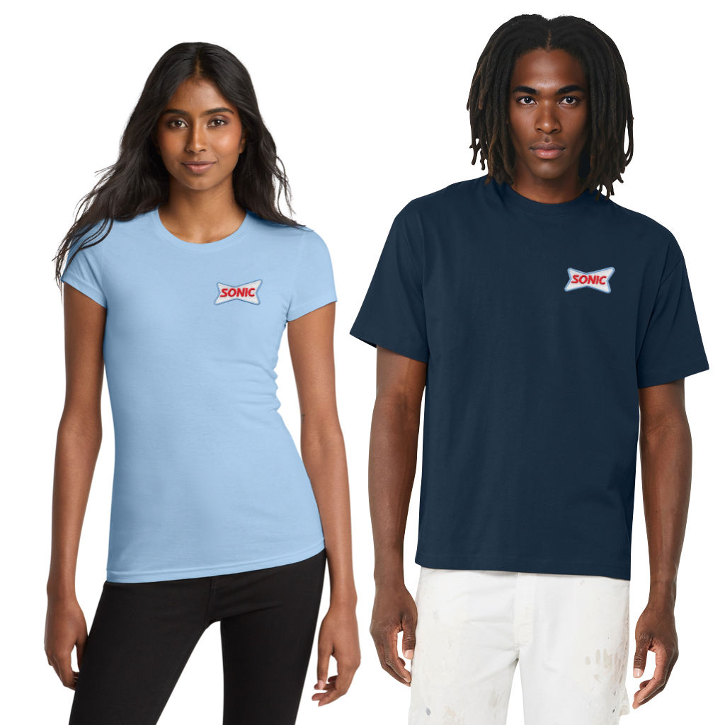 DT6000 SONIC DISTRICT ULTIMATE COMFORT CREW TOP - BLUE COLOR GROUP