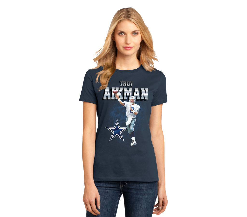 Troy Aikman Ladies Solo Graphic T-Shirt