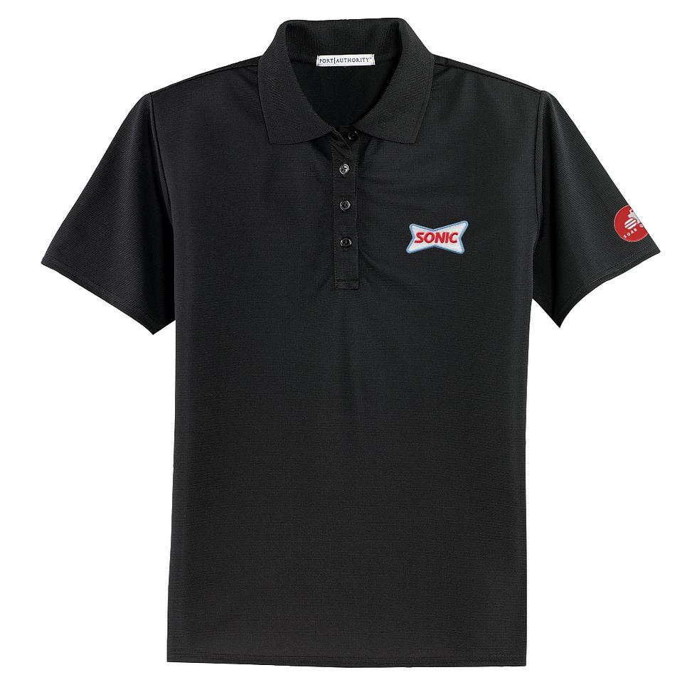 Thumbnail: L525 SOAR QSR SONIC PORT AUTHORITY LADIES OTTOMAN POLO