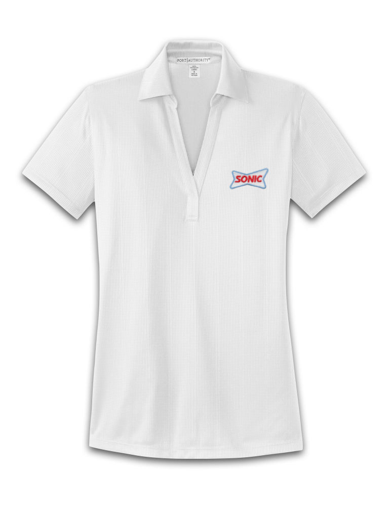 Thumbnail: L528 SONIC PORT AUTHORITY LADIES PRO JACQUARD POLO