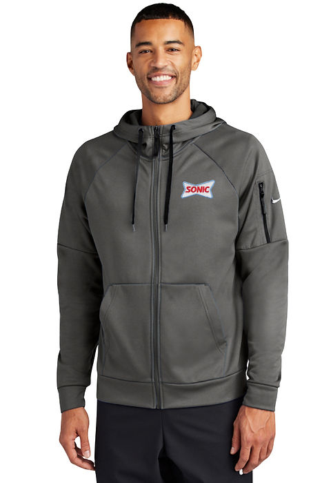 NKFD9859 NIKE SONIC POCKET FULL ZIP HOODIE | Sonic Apparel