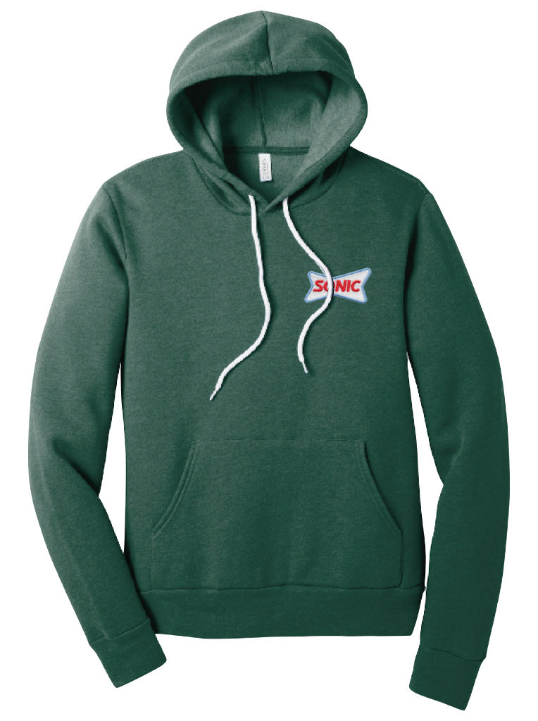 Thumbnail: BC3719 SONIC BELLA + CANVAS HOODED SWEATSHIRT
