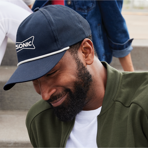 C962 SONIC PA SNAPBACK 5 PANEL ROPE CAP | Sonic Apparel | Sonic