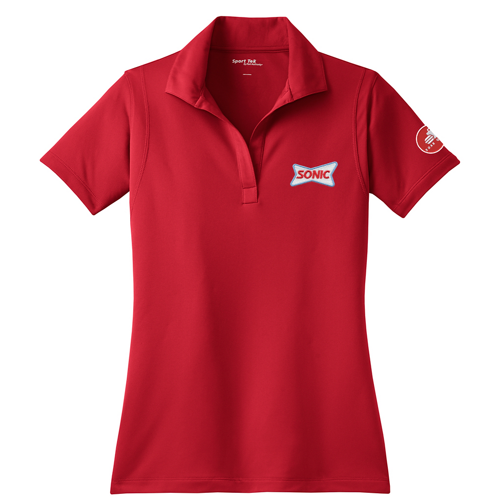 Thumbnail: LST650 SOAR QSR SONIC SPORT-TEK LADIES PERFORMANCE POLO