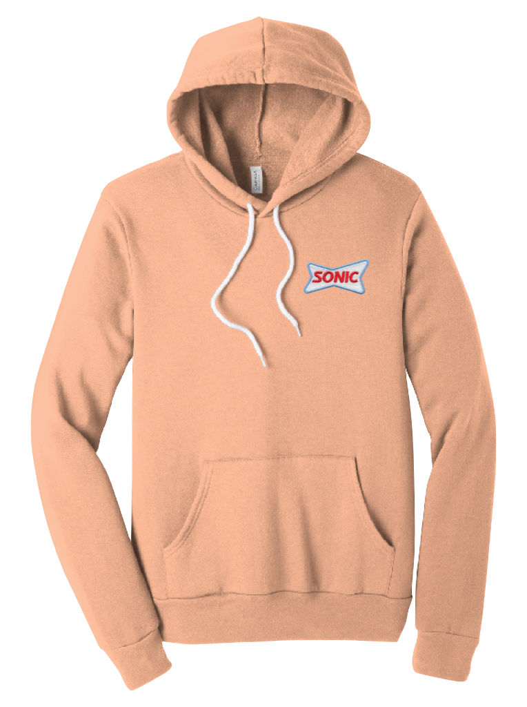 Thumbnail: BC3719 SONIC BELLA + CANVAS HOODED SWEATSHIRT