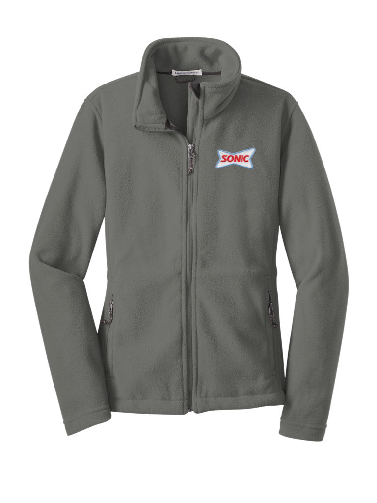 Thumbnail: L217 LADIES PLUSH POLAR FLEECE FULL ZIP JACKET