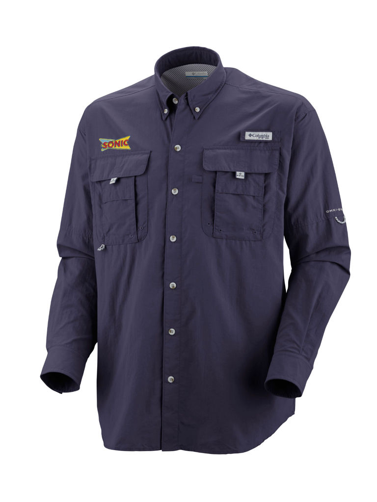 Thumbnail: 1011621 2 MENS PFG BAHAMA II LONG SLEEVE SHIRT