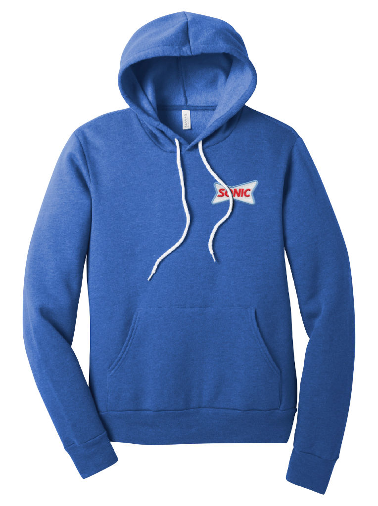 Thumbnail: BC3719 SONIC BELLA + CANVAS HOODED SWEATSHIRT