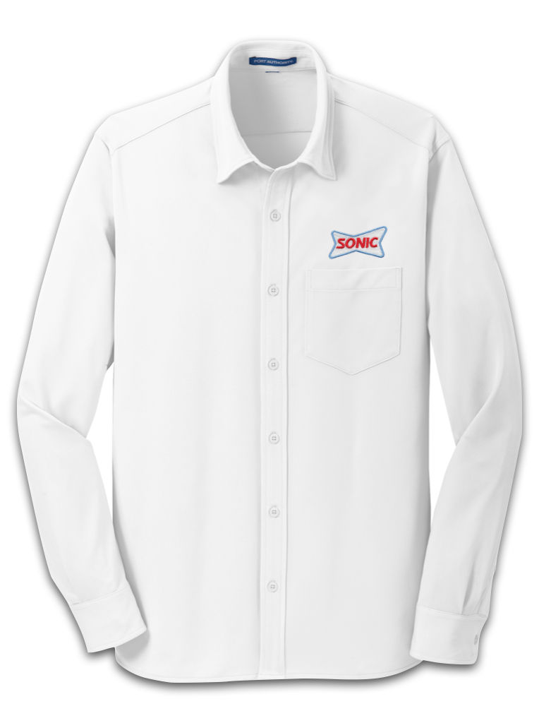 Thumbnail: K570 PA KNIT LS DRESS SHIRT