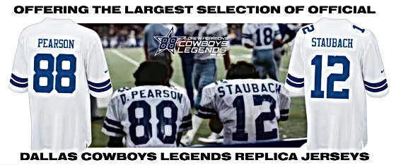 dallas cowboys legends jerseys