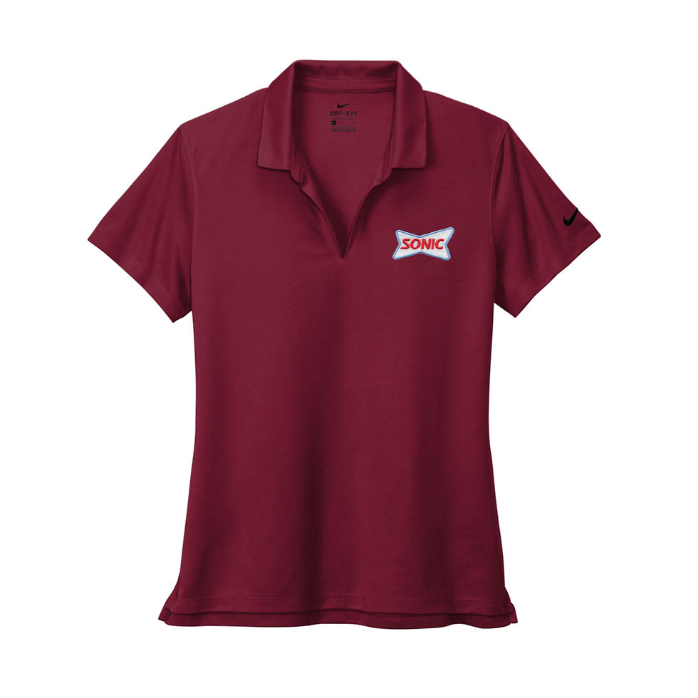 Thumbnail: NKDC1991 SONIC NIKE LADIES DRI-FIT MICRO PIQUE 2.0 POLO